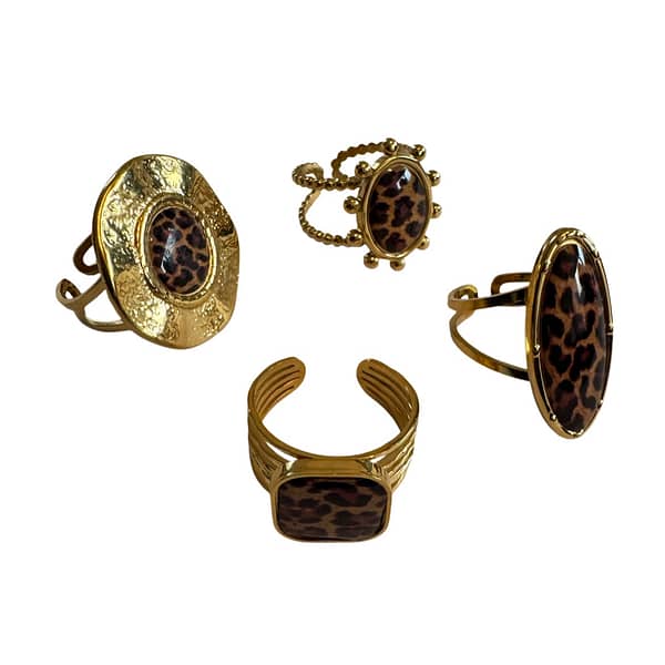Boho Leopard Ring